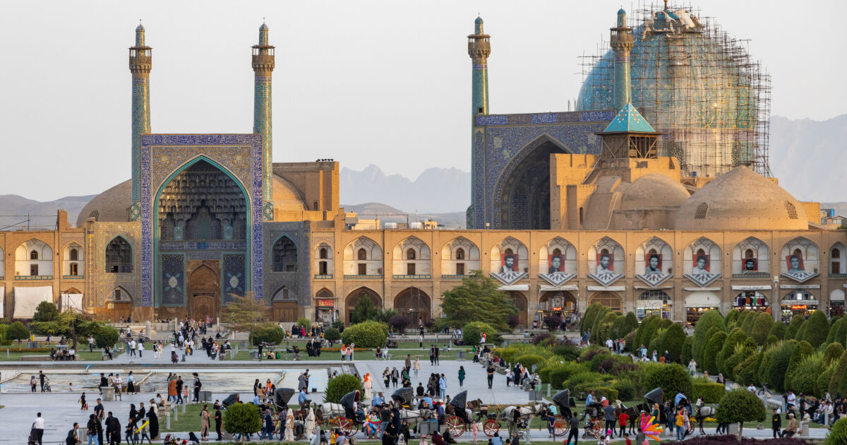 Снимка: Исфахан – стратегическият ирански град, в който бяха чути експлозии