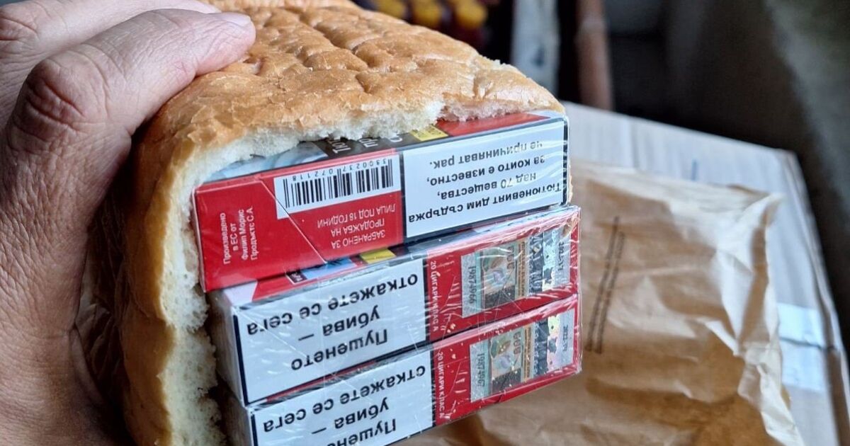 61 160 къса (3058 кутии) цигари, скрити в хляб, задържаха