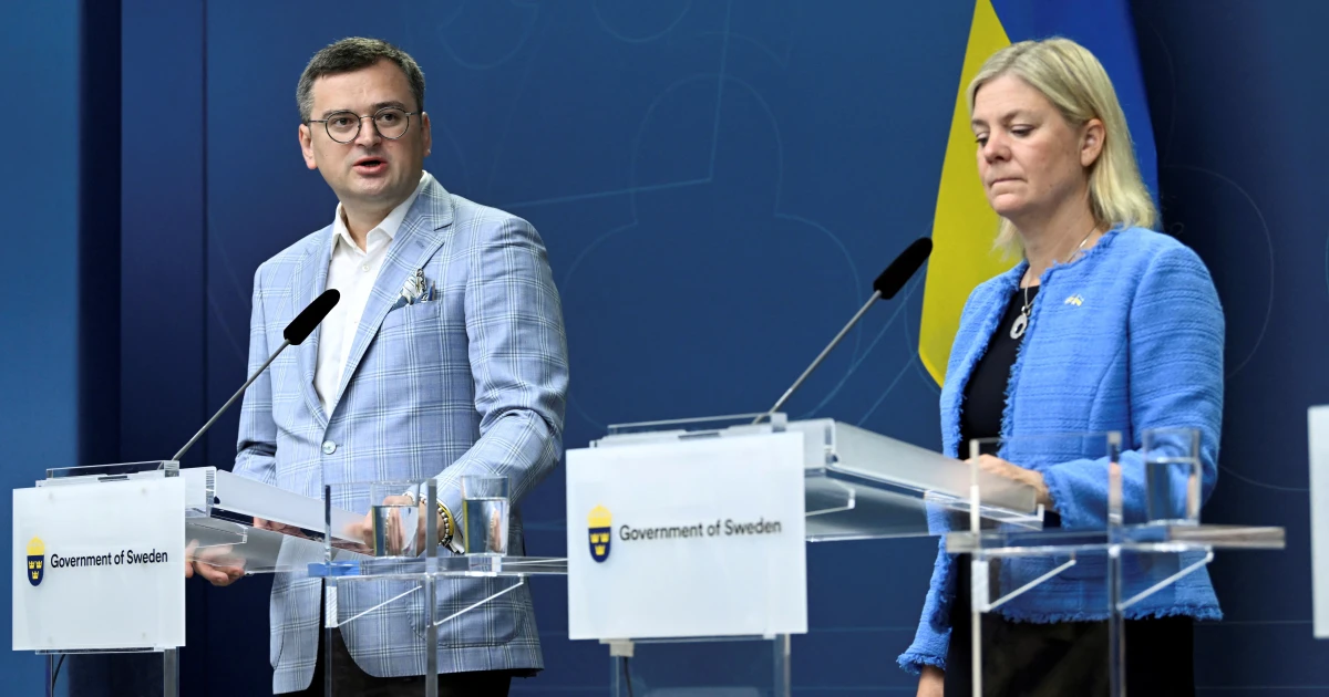 Шведският министър-председател Магдалена Андерсон обяви, че страната ще предостави още