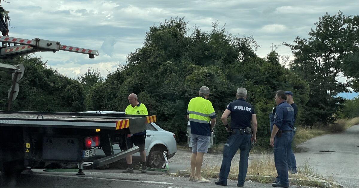 Шофьор самокатастрофира край Църна маца“ на магистрала Тракия“ в посока