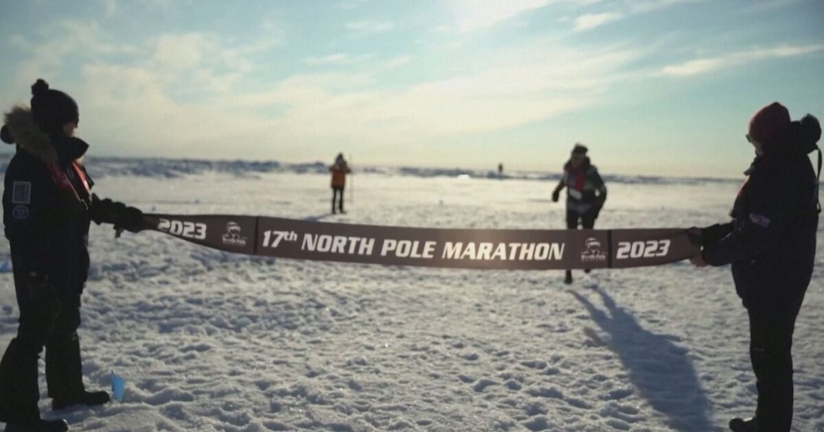 На Северния полюс се проведе най-студеният маратон“ в света. 11
