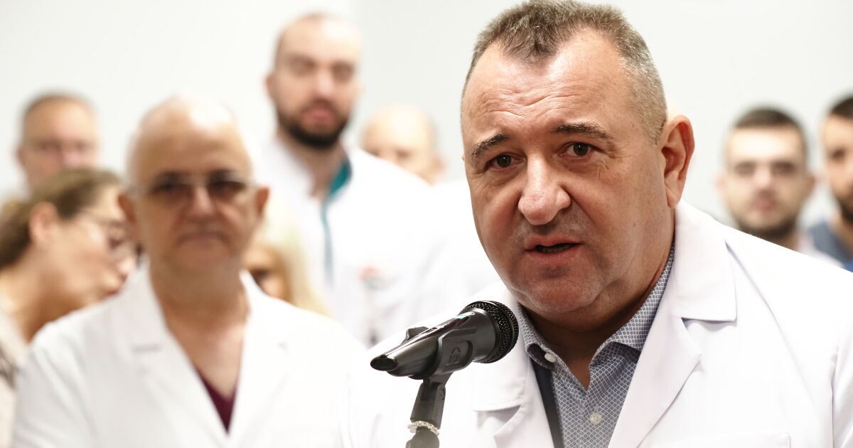 Изпълнителният директор на болница Пирогов“ д-р Валентин Димитров е освободен