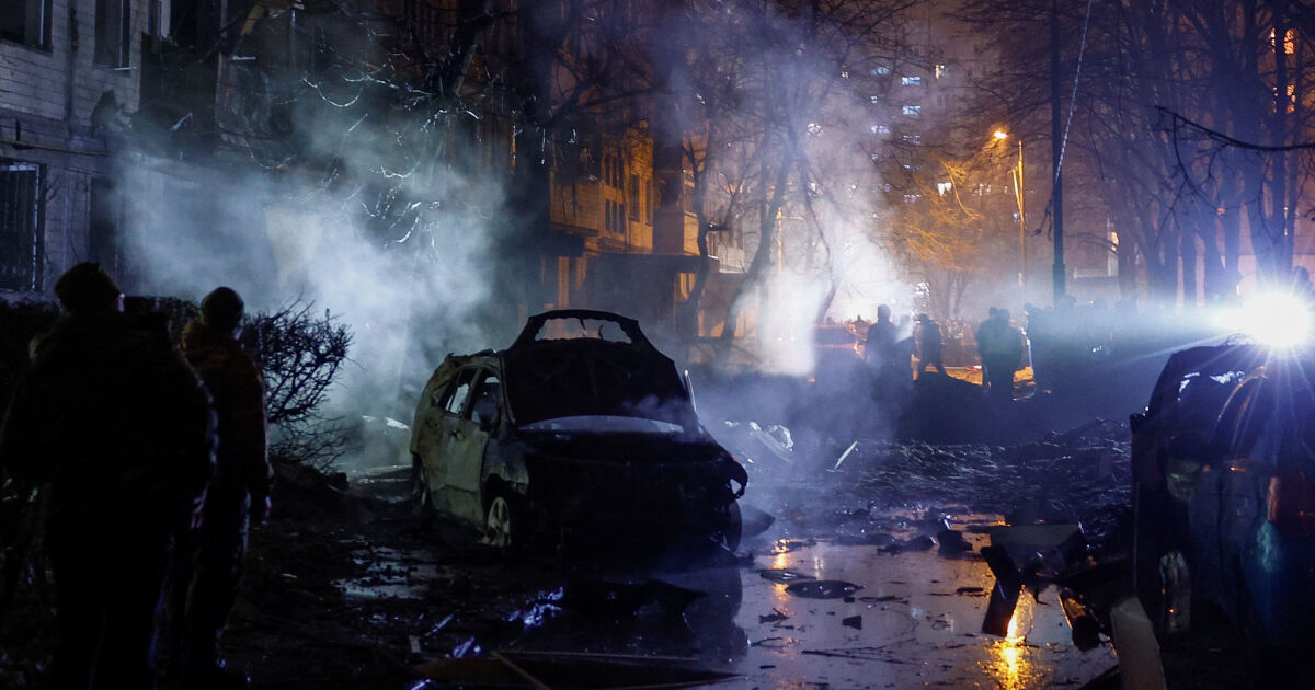 Столицата на Украйна Киев беше атакувана тази нощ с руски