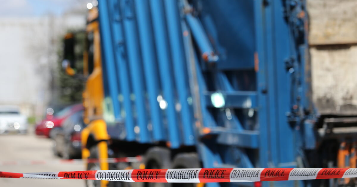 Камион за боклук е убил човек в Пловдив. Инцидентът е станал