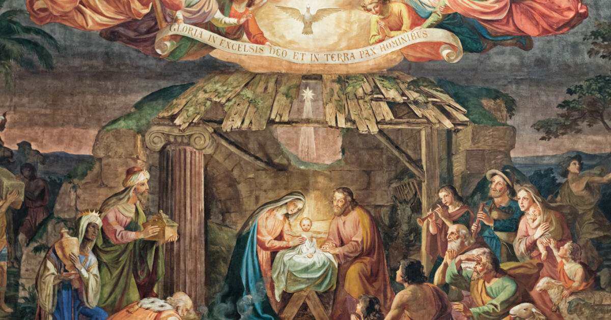 Историята на раждането на Исус се празнува с представата за