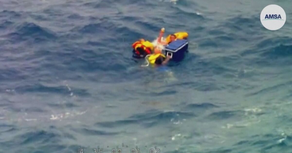 Австралийска служба за морска безопасност публикува видео, което показва как