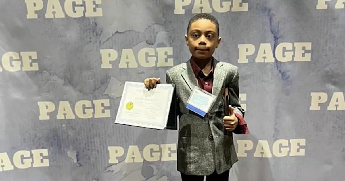 9-годишният Дейвид Бологан за върши гимназия в американския град Харисбърг