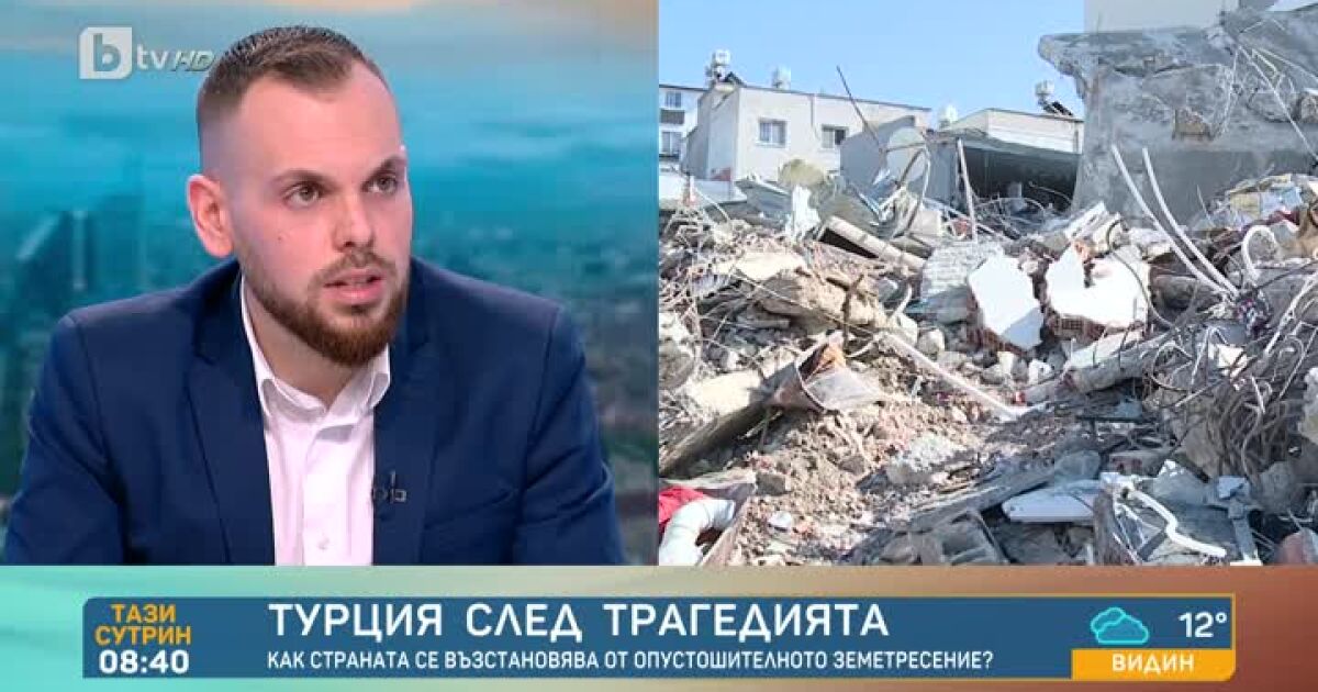 Емоцията сред разрушенията в Турция е най-голямото нещо, което те