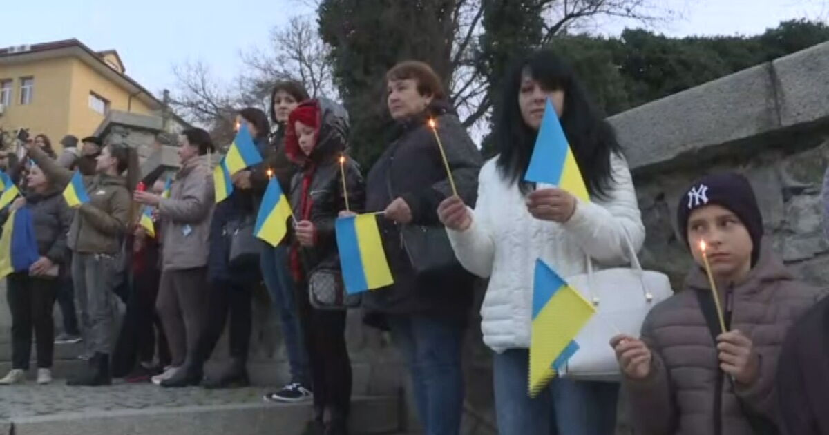 Шествия в подкрепа на Украйна у нас. Българи и украинци