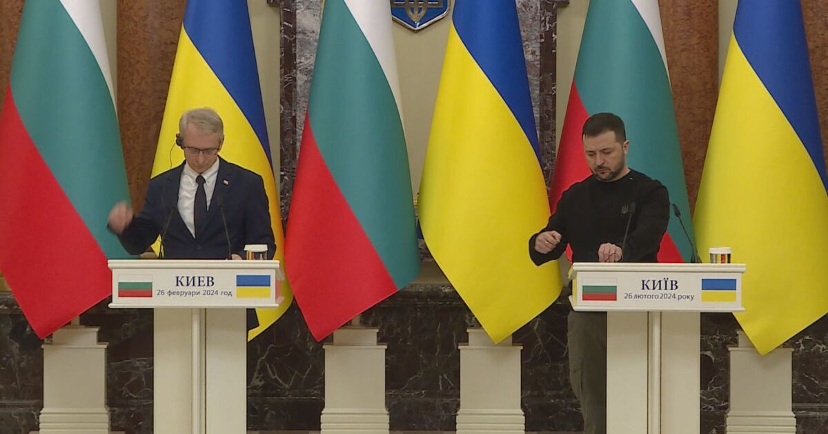Българският премиер Николай Денков се срещна в Киев с Володимир