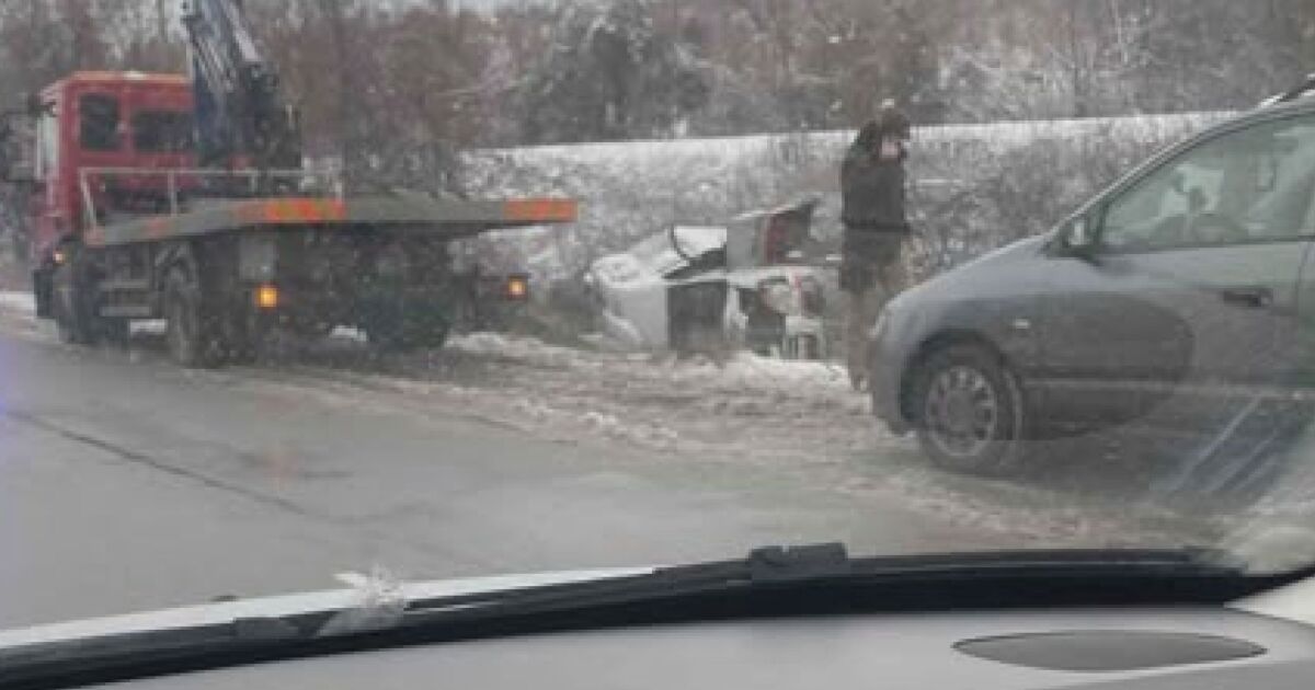 В София са станали 98 катастрофи от сутринта досега, обобщиха