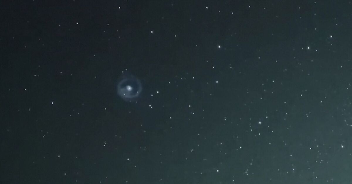 Галактически водовъртеж беше заснет от камерата в обсерваторията Мауна Кеа