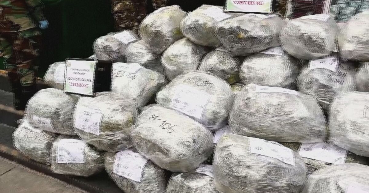 Властите в Перу успяха да задържат 7,2 тона наркотици, скрити