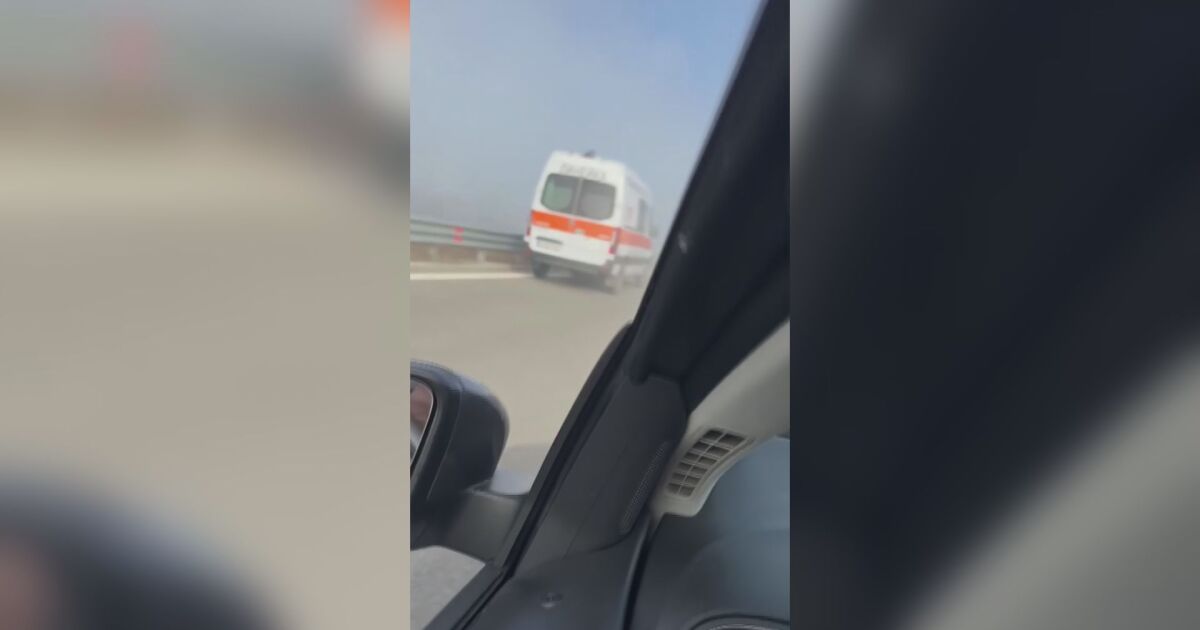 Верижна катастрофа на АМ Струма“ между Сандански и Дамяница затвори