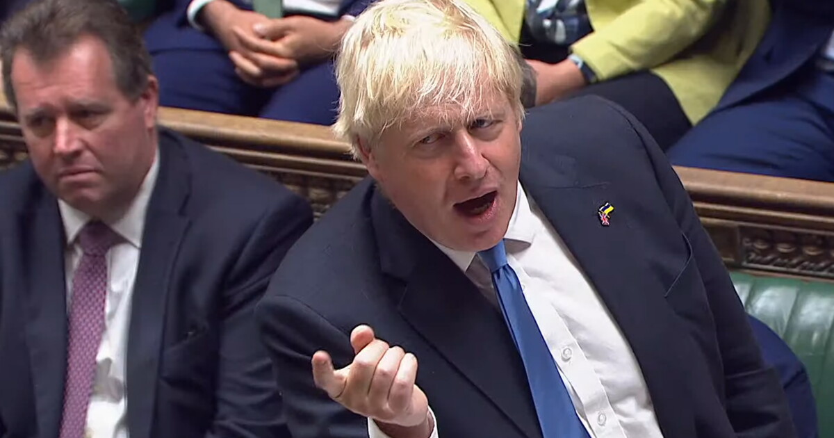 Борис Джонсън произнесе прощални думи пред британския парламент по време