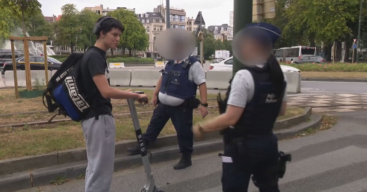 В Брюксел полицията провежда необичайни проверки по пътя – на