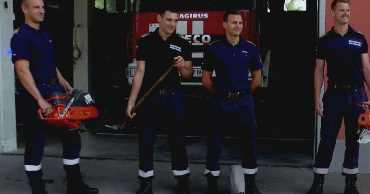 Танцуващи пожарникари от Казанлък, станаха хит в социалните мрежи. Видеото,