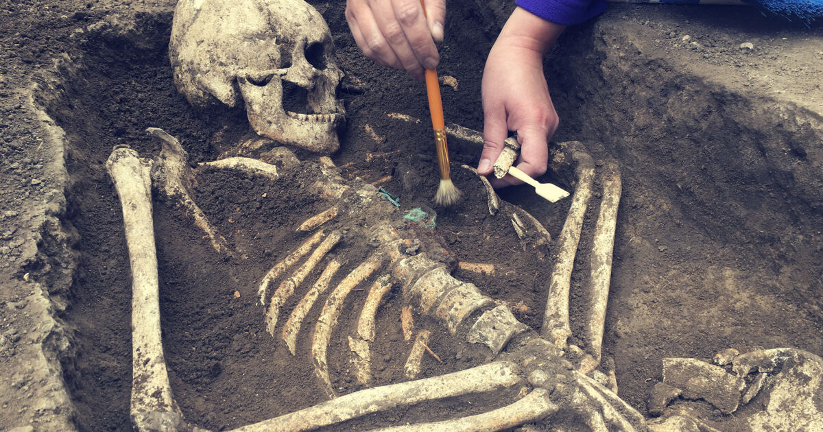 Около 100 скелетни останки от Средновековието бяха открити по време