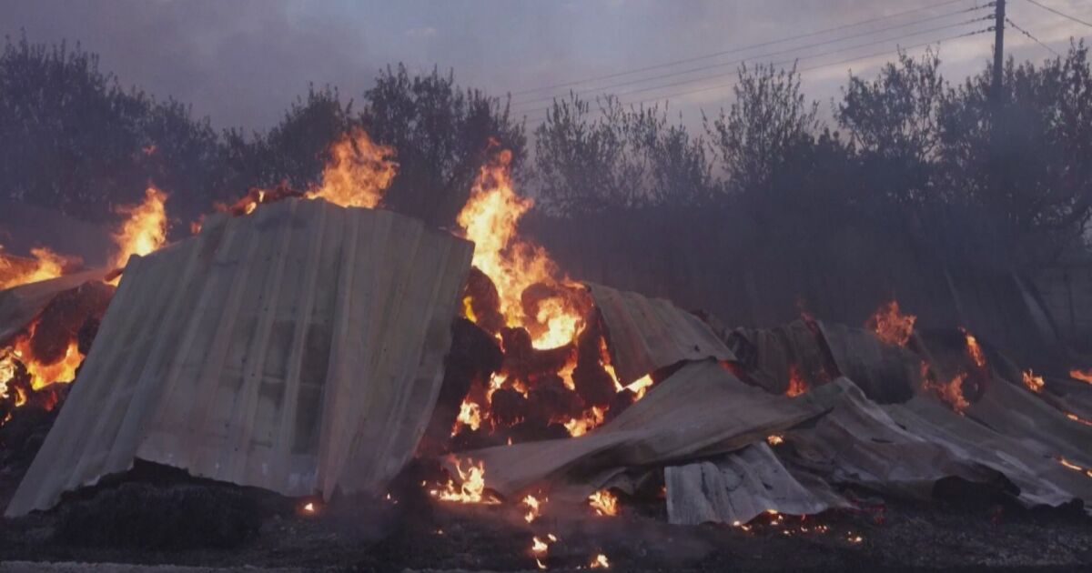 Две нови жертви на пожарите в Гърция, с което от