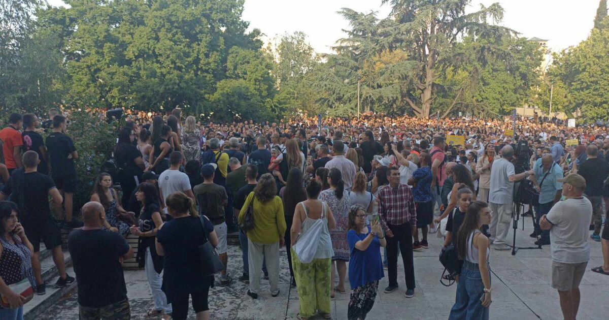 Вторият национален протест в подкрепа на Дебора от Стара Загора,
