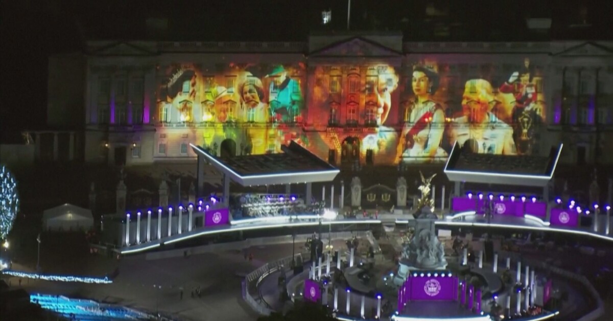 Снимка: Юбилеят на кралицата: Българка е част от екипа, създал сцената за концерта пред Бъкингамския дворец