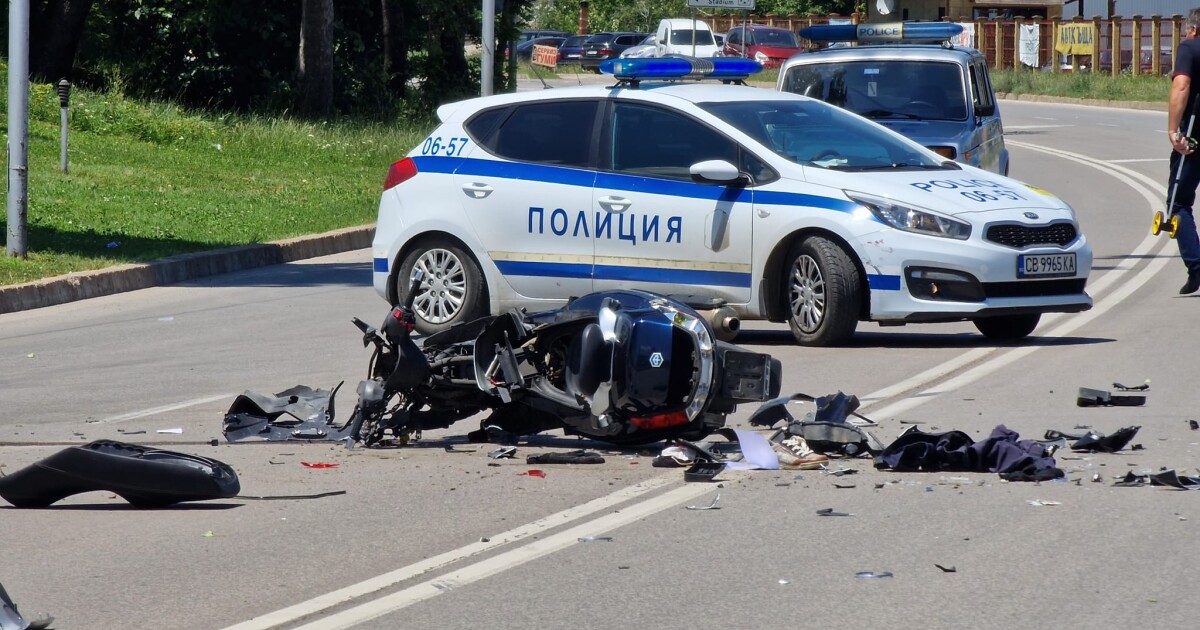 Моторист загина на място при катастрофа във Враца, предаде кореспондентът