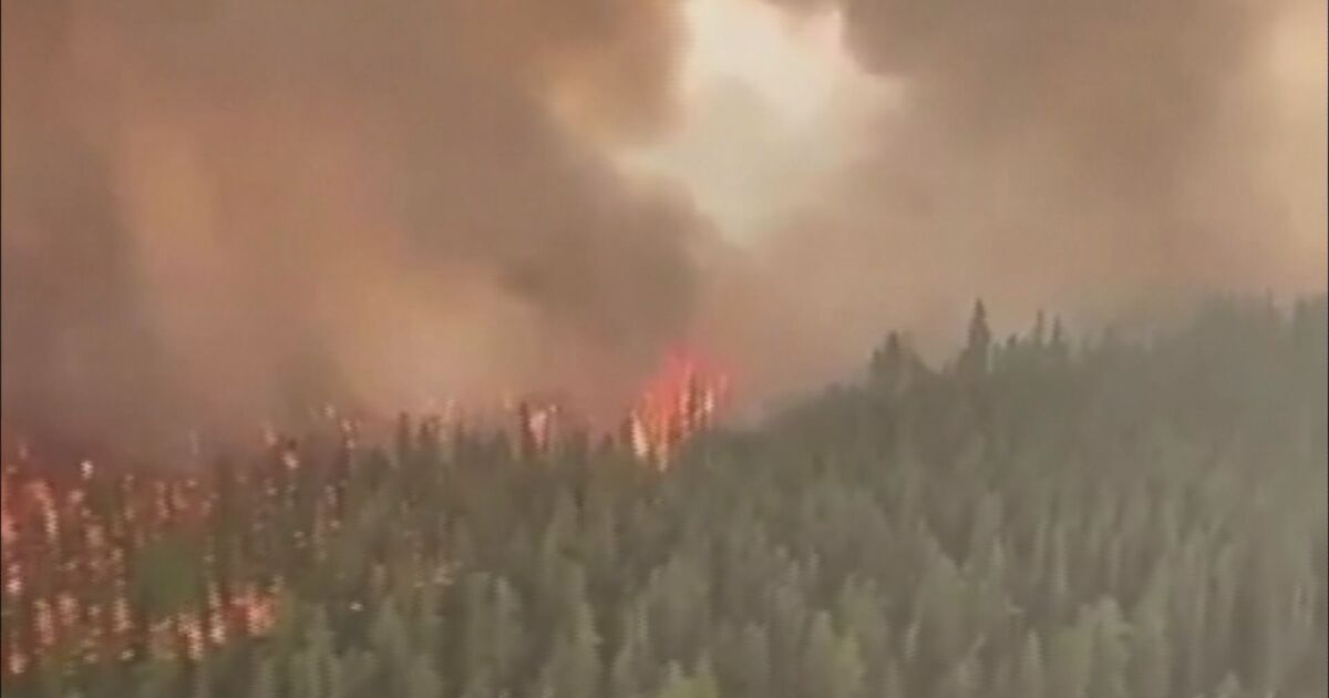 Димът от горските пожари в Канада достигна Европа. В атмосферата