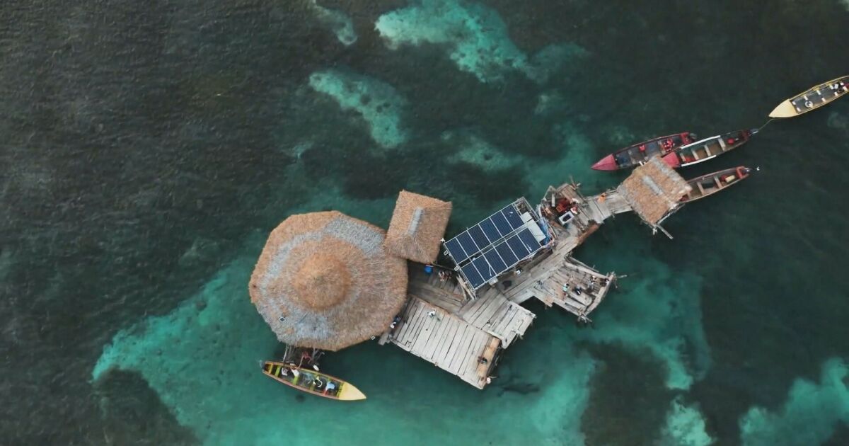 Най-известния бар в Ямайка – Пеликан“ се намира в морето.