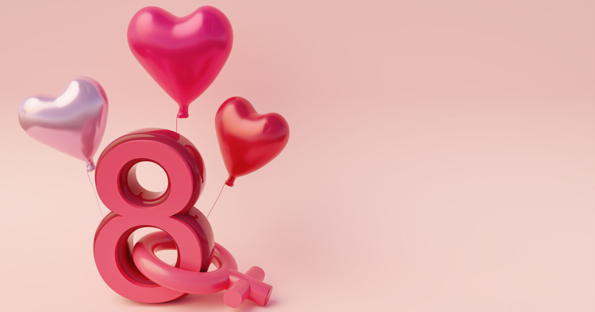 8 март е - международният ден на жената. В миналото