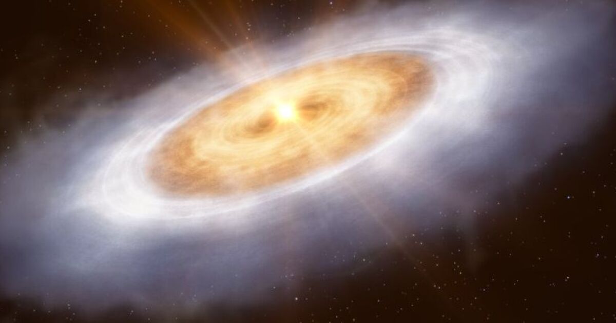 Звезда, която се намира на 1300 светлинни години от Земята,
