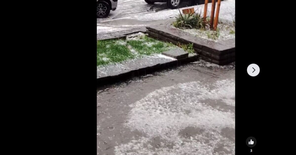 Градушка с големината на грахово зърно и череша удари Сопот