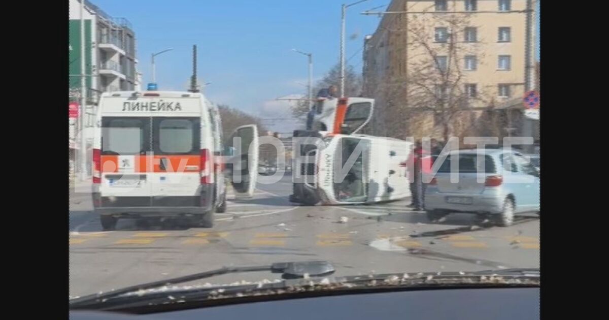 Катастрофа с линейка е станала в центъра на София. Инцидентът