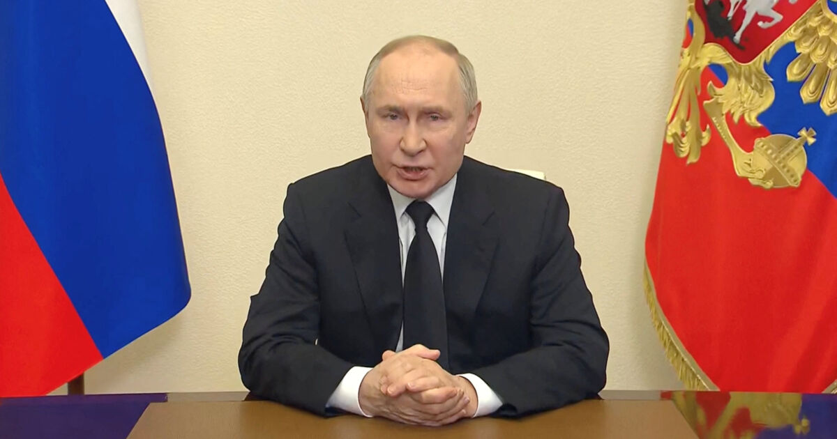 Руският президент Владимир Путин направи обръщение към нацията след вчерашния
