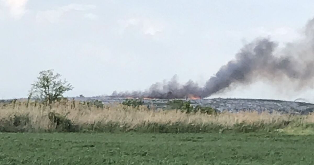Въздухът в Пловдив е замърсен заради пожара в Цалапица. Стойността