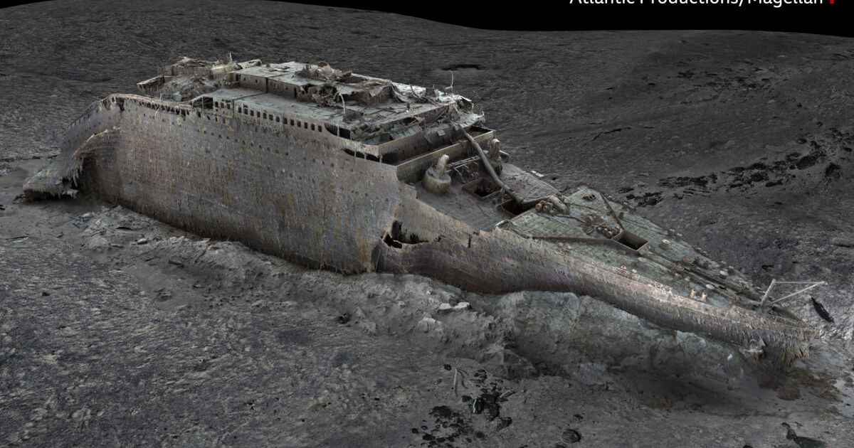 Детайлно 3D сканиране на най-известния потънал кораб в света –