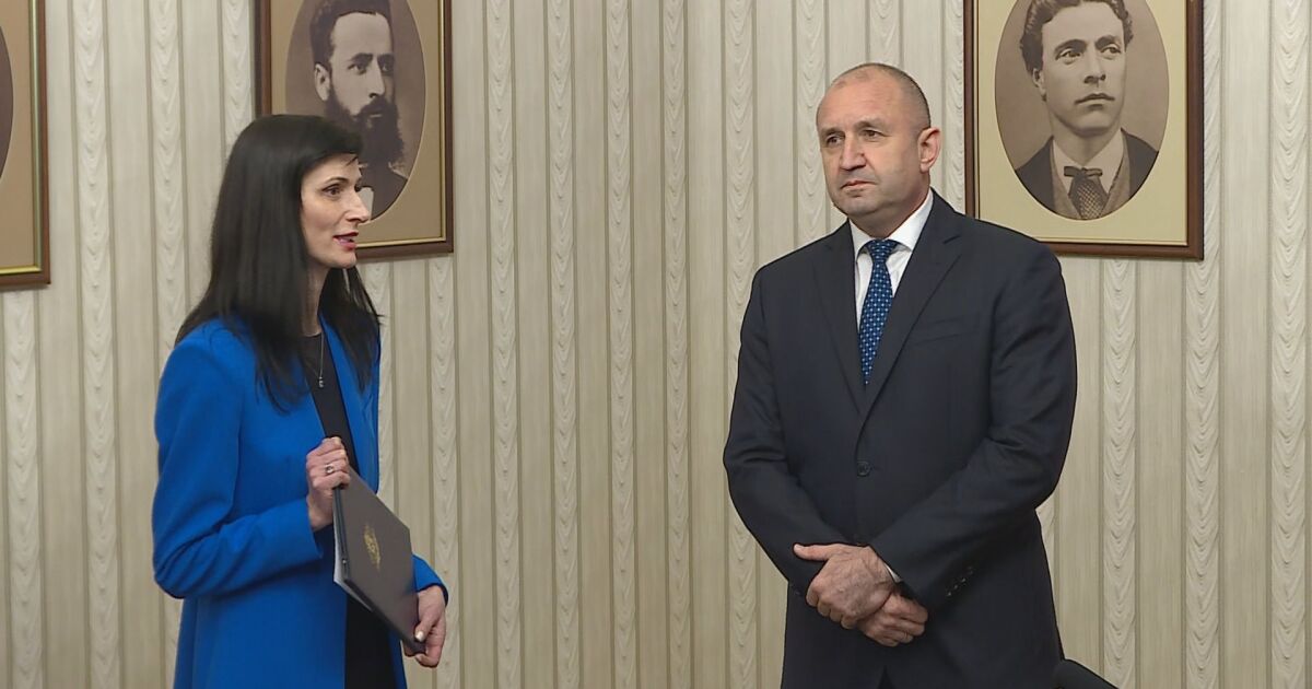 Номинираната за министър-председател от страна на ГЕРБ-СДС Мария Габриел върна