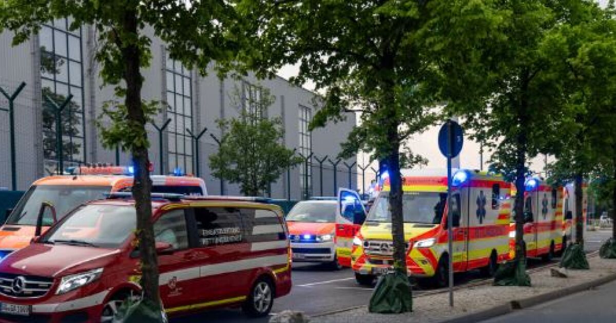 Голяма спасителна операция се проведе на летището във Франкфурт, след
