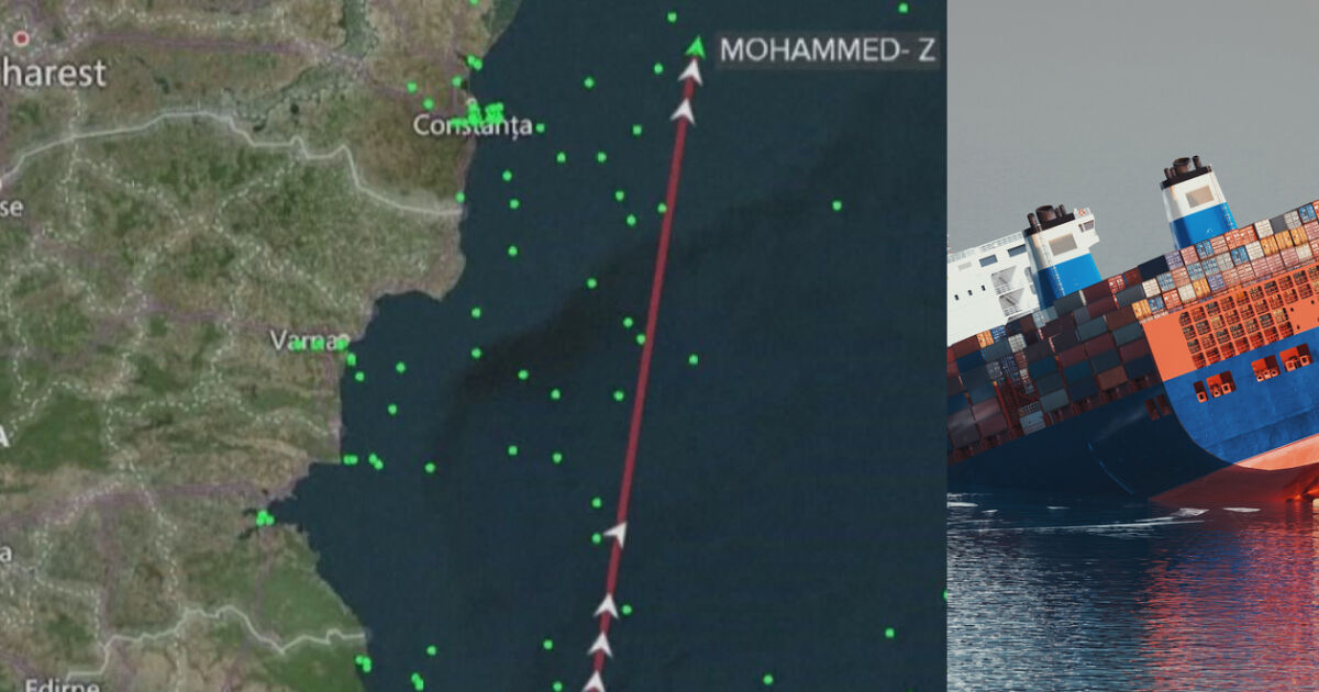 Товарен кораб потъна до румънския бряг на Черно море, предава