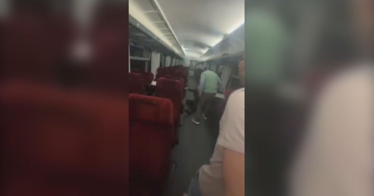 Агресия и бой във влак по линията от Видин до
