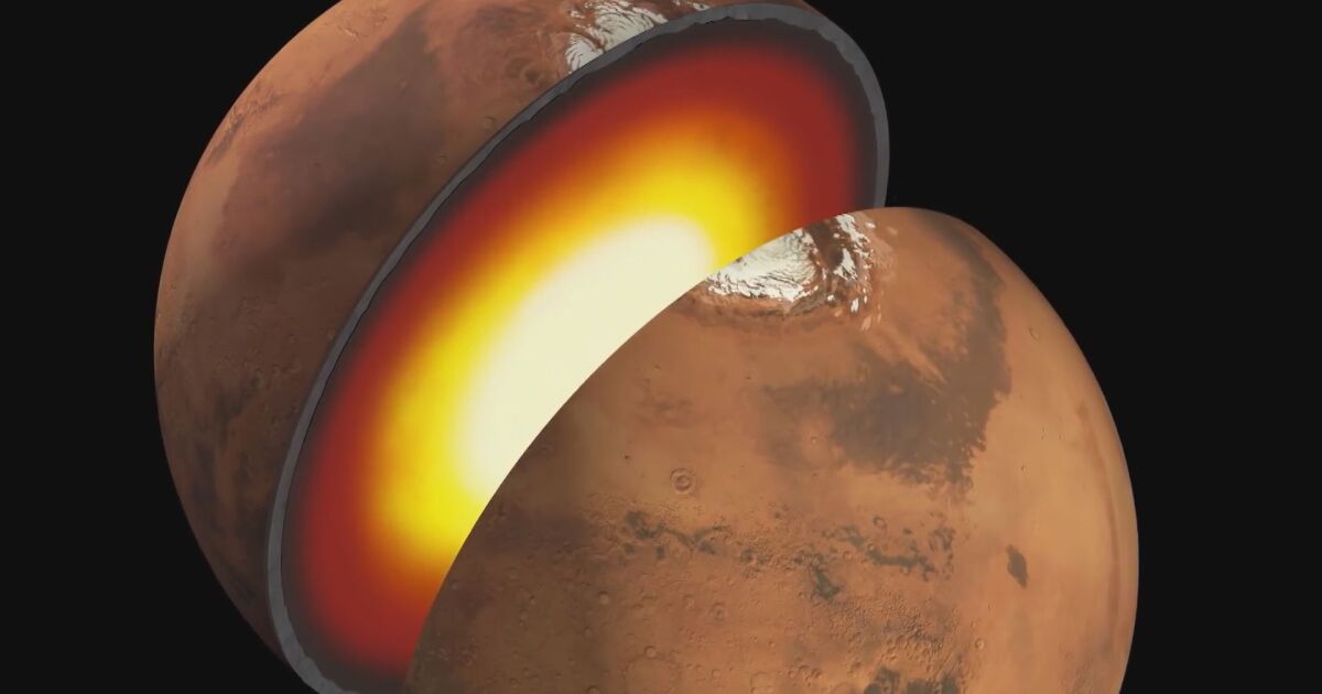 Земетресение с магнитуд 4,6 регистрираха учените, изучаващи повърхността на Марс.