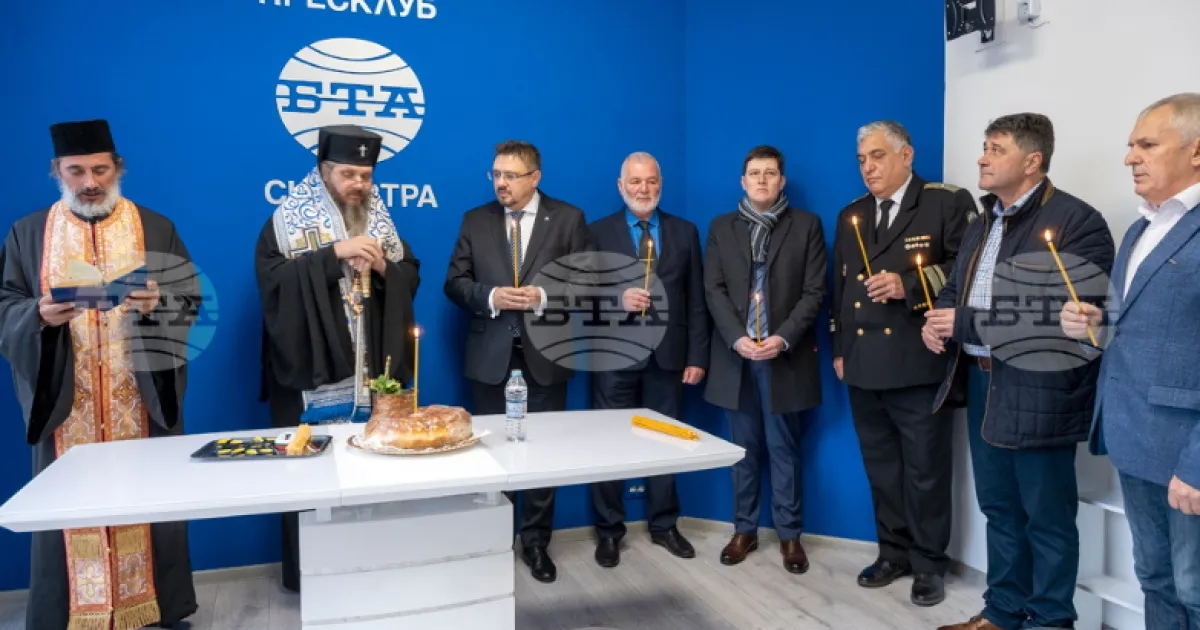 Национален пресклуб на Българската телеграфна агенция (БТА) бе открит днес