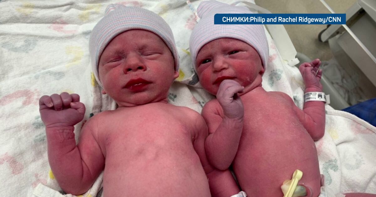 Постижение на човечеството - родиха се първите в света близнаци