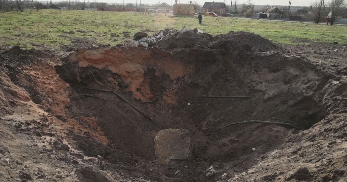 Десетки останаха , след като Русия удари газопровод в Запорожка