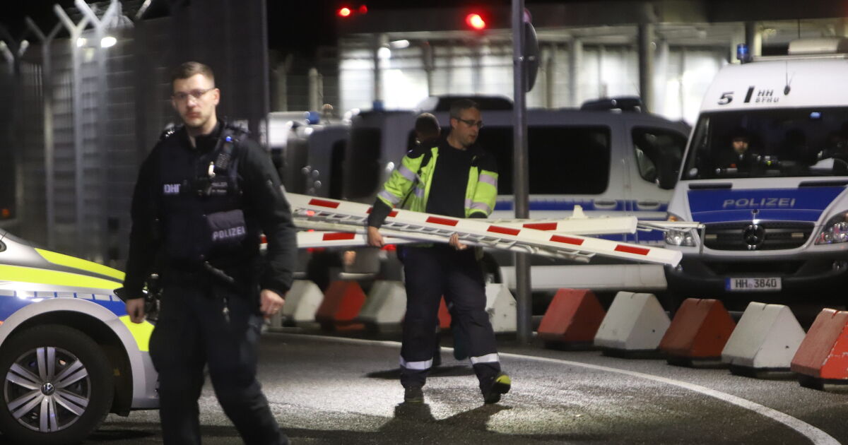Man Drives Car onto Hamburg Airport Runway, Fires Shots and Throws Bombs, With 4-Year-Old Child Inside – Hostage Crisis Unfolds