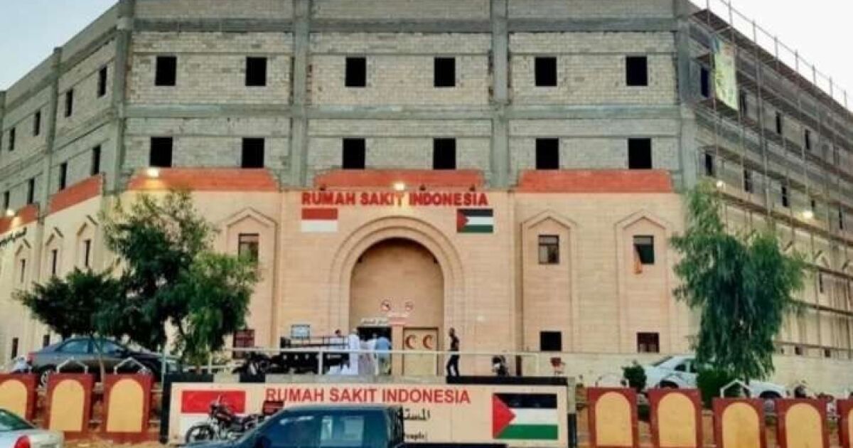 Индонезийската болница в Газа е построена на място, под което