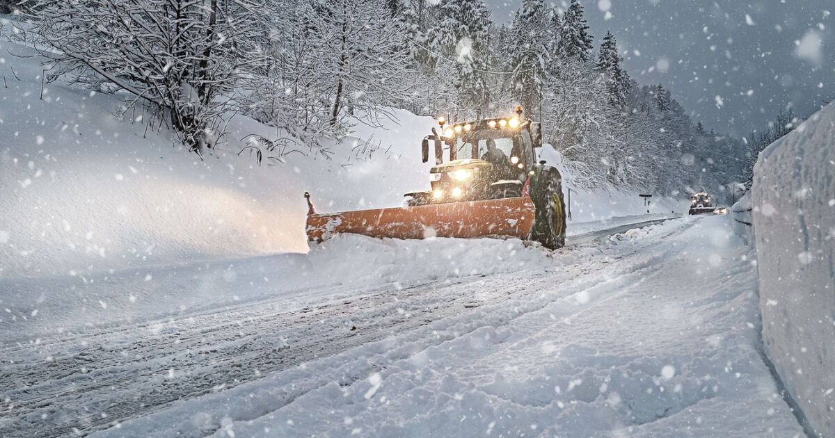 Photo of Météo dangereuse : code rouge pour la neige et les blizzards dans six zones demain