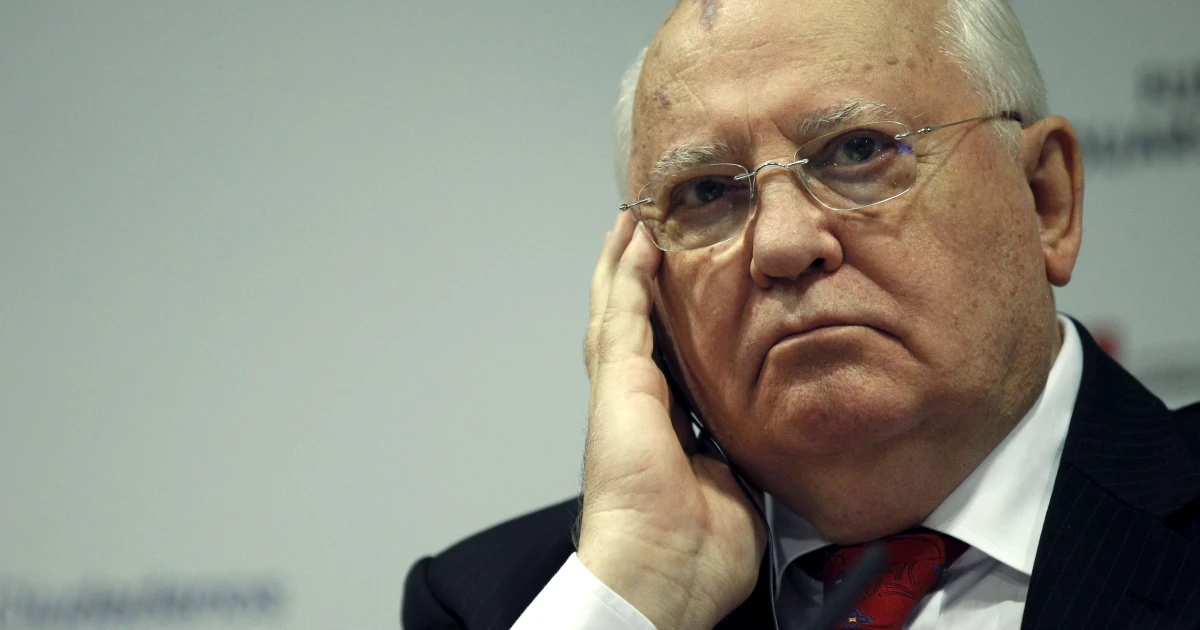 С огорчение научих за смъртта на Михаил Горбачов. Винаги съм