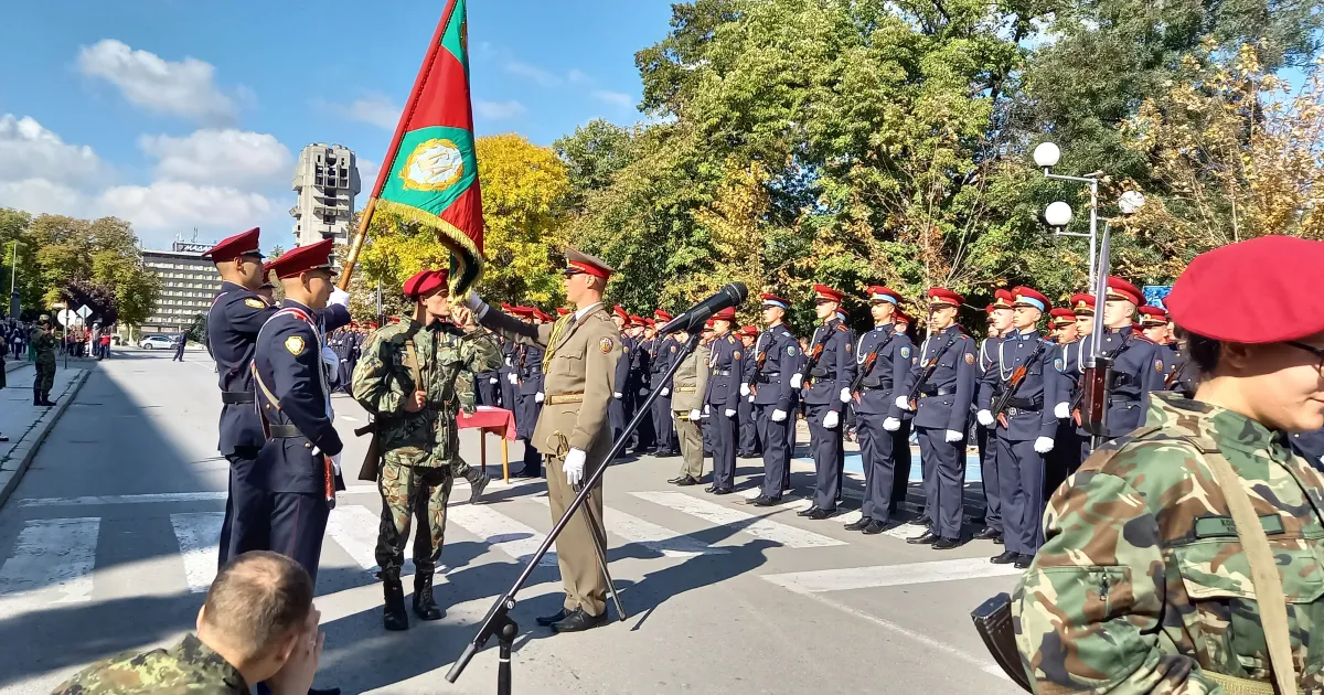 Тържествена военна клетва положиха курсанти от Национален военен университет Васил