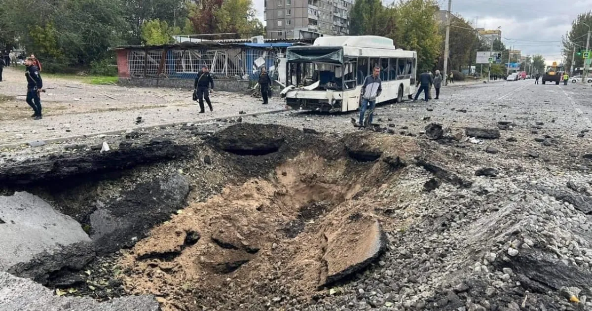 Само за един ден в украинския град Днипро успяха да