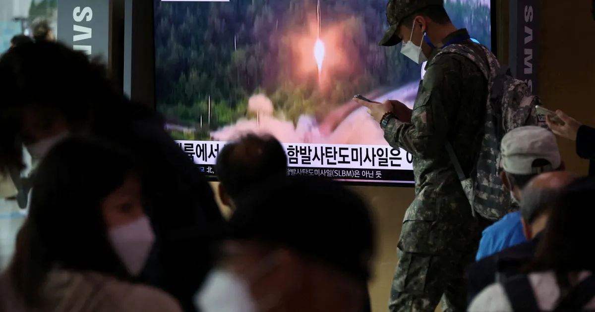 Южна Корея заяви, че Северна Корея е изстреляла балистична ракета